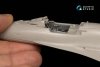 Quinta Studio QDS-48012 Mitsubishi F-2A 3D-Printed coloured Interior on decal paper (Hasegawa) (small version) 1/48